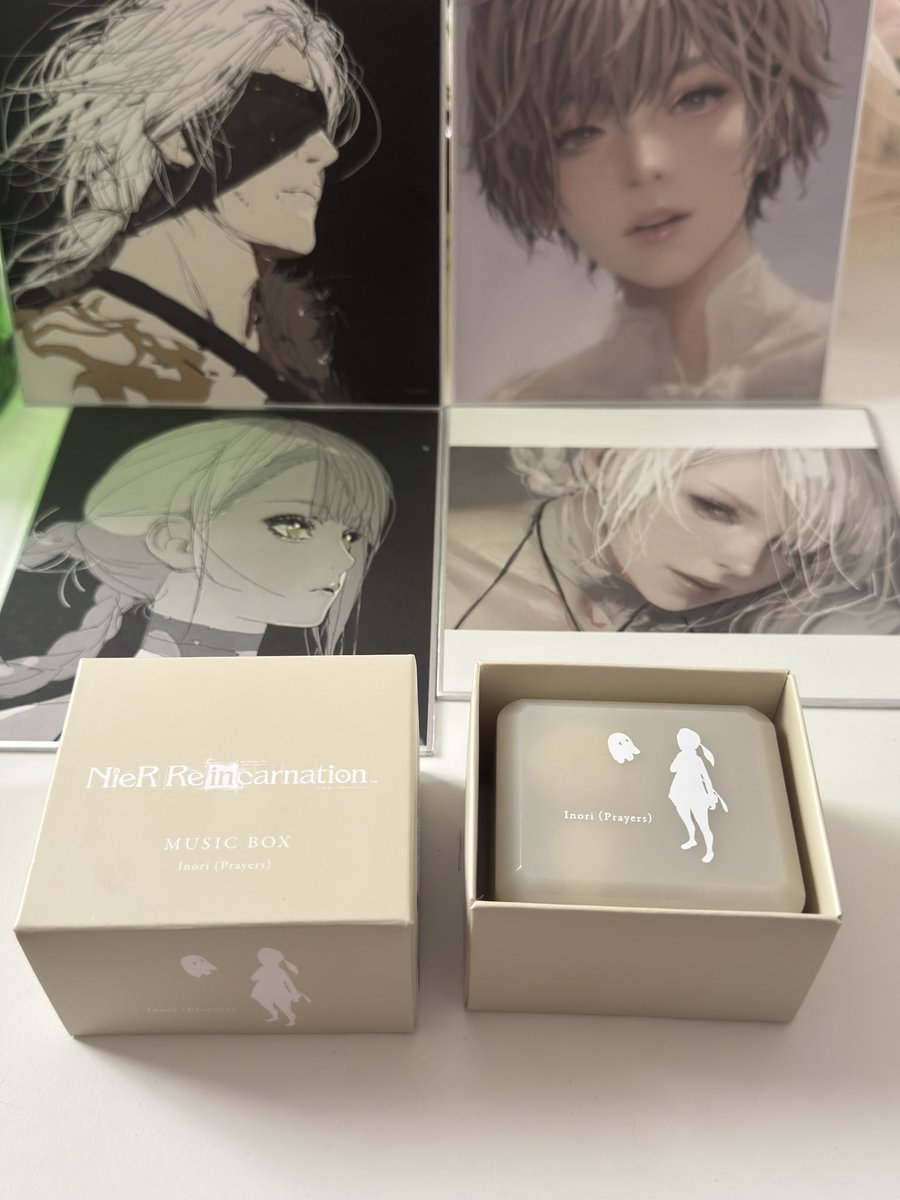 AbstractSavior's tweet photo. my friend got me some nier stuff from japan 🥹🥹🥹🥹 https://t.co/jSNA2YhWBD
