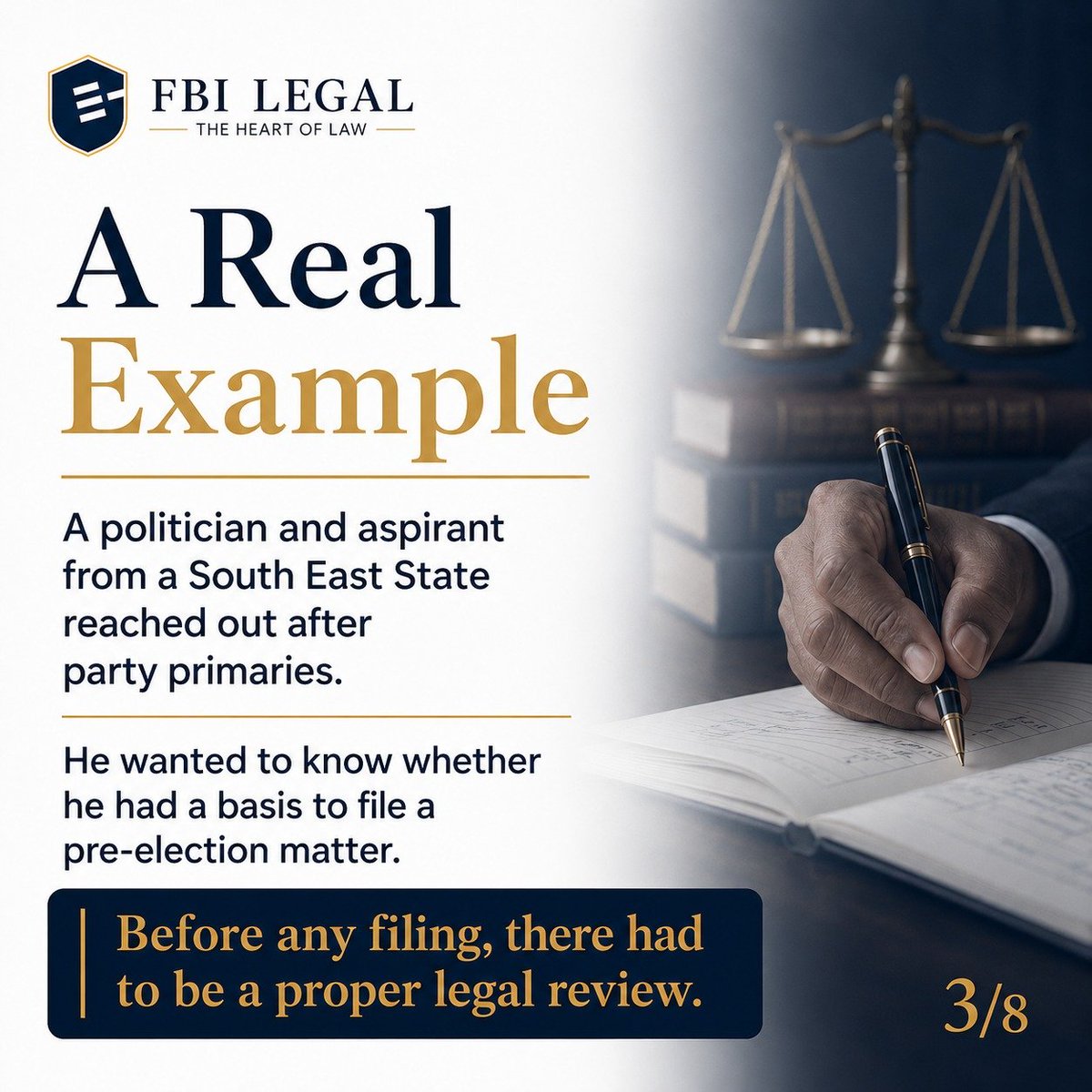 FBI_Legal's tweet photo. Sometimes, the best legal advice is not “let’s go to court.”
Sometimes, it is: do not file the case.

F. Baba Isa, Esq. explains why proper consultation fees protect both lawyers and clients. 

#FBILegal #TheHeartOfLaw #LegalConsultation #LegalAdviceNigeria #NigerianLawyers https://t.co/qNVdnrE3fe