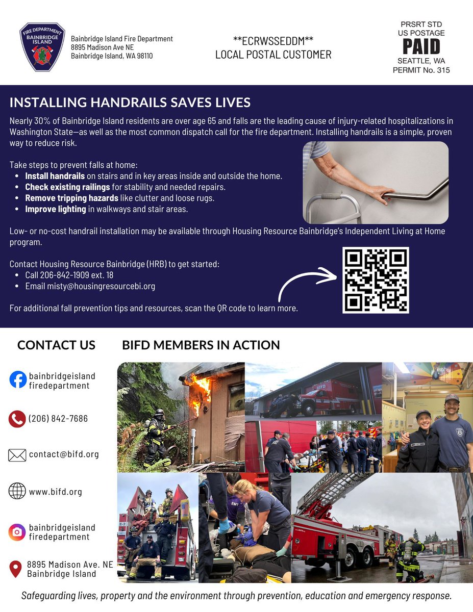 bainbridgefire's tweet photo. Did you know that the Bainbridge Island Fire Department publishes a community newsletter? 🚒📰

Didn’t receive a copy in your mailbox? Stop by Station 21 to pick one up, or read the digital version online at: https://t.co/LLDPV7kgON https://t.co/rzmIcjMvz2
