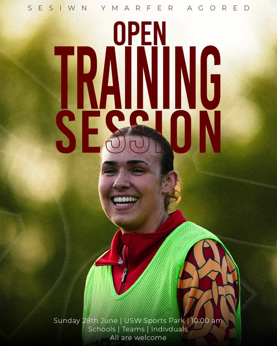 GwaliaUnited's tweet photo. Gwalia United are having an open training session on Sunday June 28th at @USWSport Park. Entry is ticketed - but tickets are FREE! (see link below).

https://t.co/2RpJ8Slc9h https://t.co/JUNFn7qadh