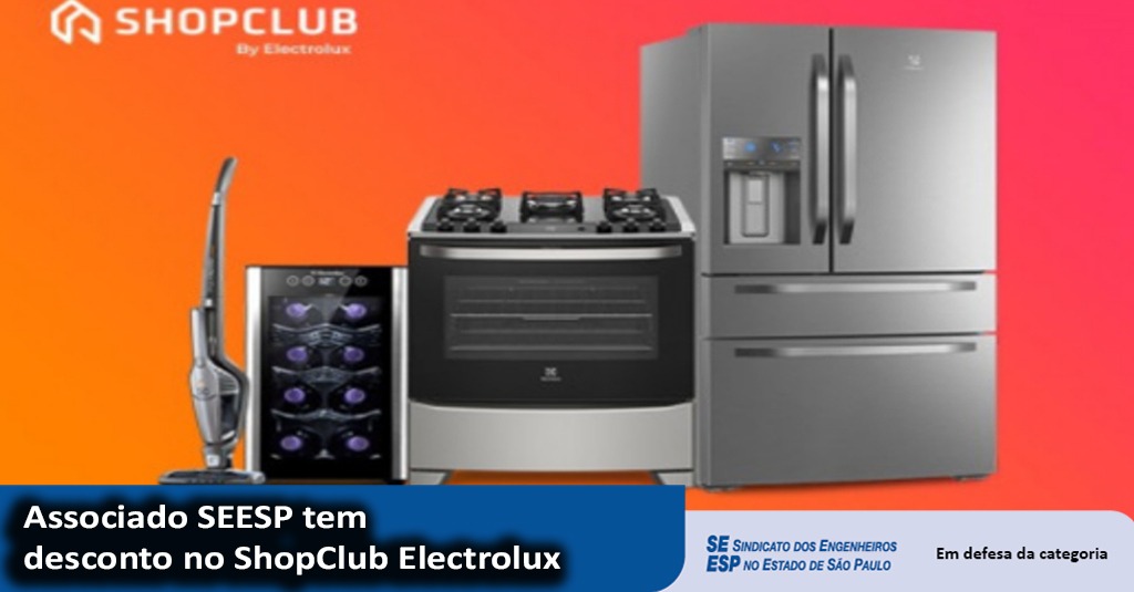 seesp_eng's tweet photo. 💙 Associados ao SEESP têm mais vantagens para renovar a casa!

Por meio da plataforma Casa do Engenheiro, associados em dia com o sindicato contam com desconto adicional de 5% no ShopClub Electrolux, clube de compras oficial da marca.
 
📲 Saiba mais: https://t.co/fGP8UIR0qY https://t.co/BpxWLiEzLR