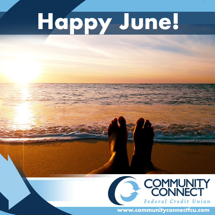 CommconnectFCU's tweet photo. Happy June!
Enjoy a new month!  🌞 https://t.co/LGSNPAJvf2