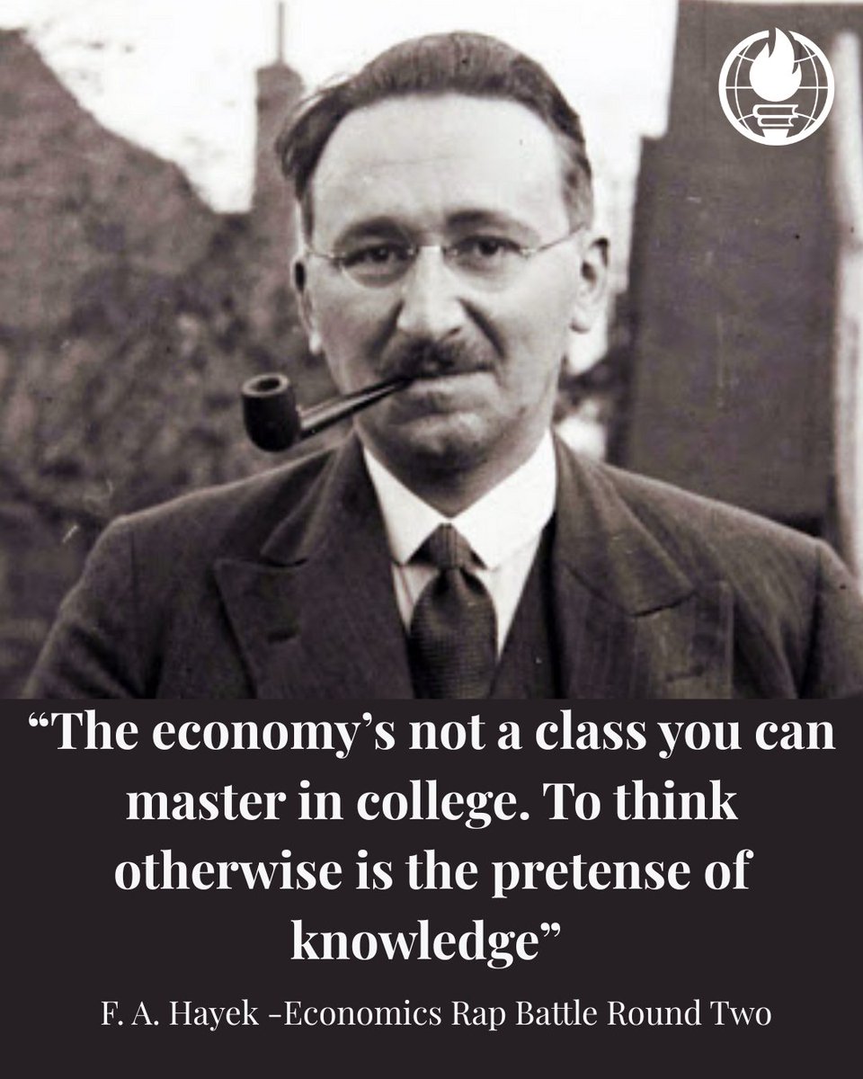 sflcz's tweet photo. Trápíte se ve zkouškovém s ekonomií? AD-AS modely vám reálnou ekonomiku stejně nevysvětlí. Hayek věděl proč – ekonomika je příliš složitý systém na keynesiánská schémata. 📈 Odměna za dočtení: https://t.co/EVypGBttb6 🙂 https://t.co/2ZR2R9UEct