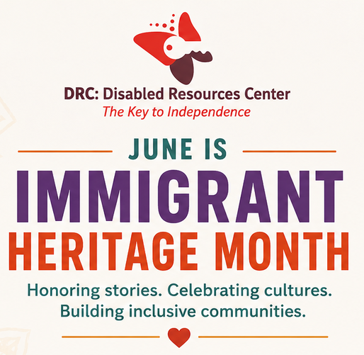 _drcinc's tweet photo. June is Immigrant Heritage Month. 🌎The DRC celebrates the cultures, stories, and contributions of immigrants who strengthen our communities every day. Together, we honor resilience, embrace diversity, and help build a community where everyone belongs and can thrive. https://t.co/XyuEPobFSU