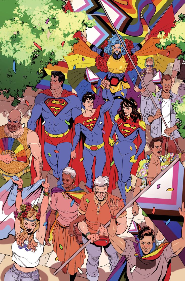 indieorbtlc's tweet photo. feliz mês do orgulho só pra quem o personagem favorito é WOKE PRA CARALHO TE AMO SUPERMAN https://t.co/AXiTBrAQY9