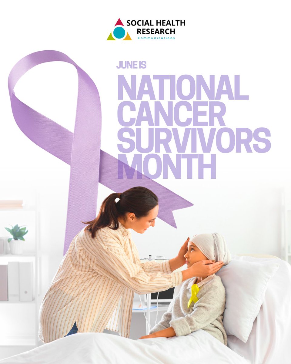 SocialHealthRes's tweet photo. On #NationalCancerSurvivorsMonth, every survivor's story matters. By sharing lived experiences, patients and caregivers can help raise awareness, foster understanding, and offer hope to others navigating similar challenges.

Share your experience today: https://t.co/QuMHiisx0K https://t.co/4xi1js3oSh