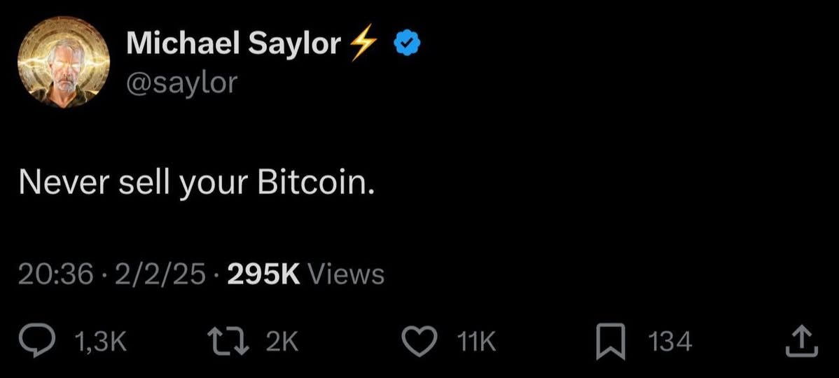 blokslabs's tweet photo. bitcoin:native binancecoin:native 今天币安上线了美股交易，喊永不卖出的 Michael Saylor 开始卖比特币。 https://t.co/e8MLxMD4v3