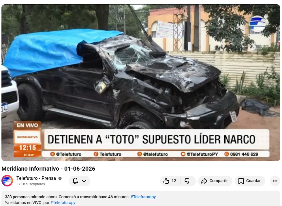 streamingparag's tweet photo. 12:15 horas. Top 4 de streaming YouTube en Paraguay desde canales oficiales.

1) #CardinalDeportivo 4.330
2) #LaGranJugada 2.758
3) #FutbolALoGrande 721
4) #MeridianoInformativo 333 https://t.co/gO9sCmneuC