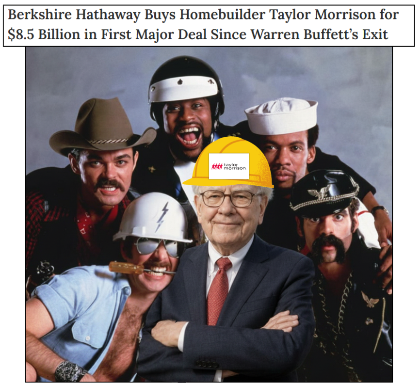 MatthewCarrell's tweet photo. MONDAY MORNING MARKET UPDATE: 6.01.2026
Buffett bets on housing, It Takes a Village, People

Warren Buffett is one of the best-known investors in the world. According to Forbes as of January 2026, Buffett's estimated net worth stood at $148.9 Billion, making him the 9th richest person in the world.

​When Buffett's Berkshire Hathaway group makes a bet, the odds of that bet becoming a loser are pretty tiny.  Yes, rich guys make mistakes, but this is a noteworthy topic.

​We don't know the real reason behind the purchase - does the BH team think that housing is a longer term win?  Do they use the purchase as a way to enter another industry?  Will they start building a ton of YMCA's?  Really tough to tell.

If you remember previously this year there were big purchases of home builders made by Japanese corporations to help diversify their portfolio and to get exposure to a different demographic - there does seem to be something in the water.

It takes a Village, People.  If you remember that adage, "it takes a village", this was a rallying cry for community.  It takes a village to raise a child.  But what if there's no village?  Is it possible we truly do have an inventory shortage?

​You gotta think that these Japanese firms and Warren Buffett see some kind of opportunity in home building.  If this sounds off brand for your neighborhood or if you have a listing that hasn't sold, remember - housing is local.  Meaning, just because we have a national shortage of homes doesn't mean there's a shortage near you.