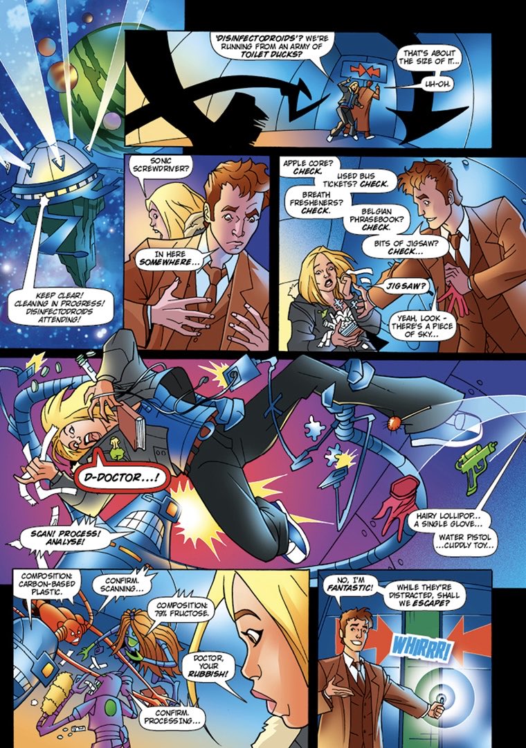 DWMtweets's tweet photo. 🚀 Doctor Who Adventures: Save the Humans: Panini Store EXCLUSIVE Variant Cover Edition! 

⭐️Featuring a stunning exclusive cover by acclaimed artist Adrian Salmon!

✨ Pre-order now: https://t.co/YEQdfMFd6w

#DWMtweets #doctorwho #doctorwhomagazine https://t.co/8ZS92aTrE3