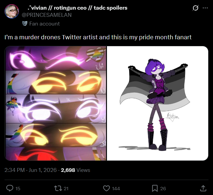 Bunix_Studios's tweet photo. It's insane on how free time some people have. Nothing screams "I need engagement" like bringing up an old post that already led to someone being made fun of and giving it back to a fandom that never learned how to move on. https://t.co/Eo6KcdsiLM