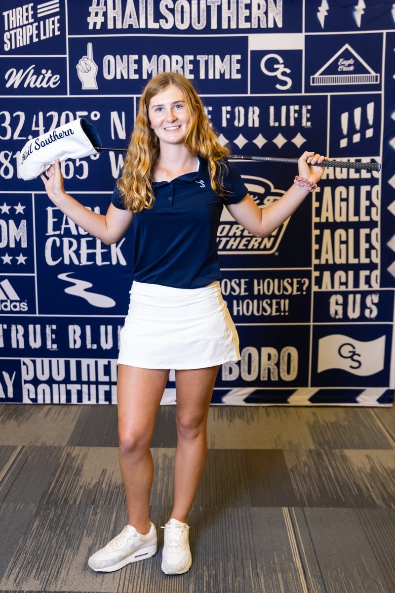 GaSouthernWGolf's tweet photo. Good luck to Keely, Haven, Kathryn, and Lili as they compete in the Georgia Women's Amateur! ⛳️

#HailSouthern https://t.co/pxwljDGXMV