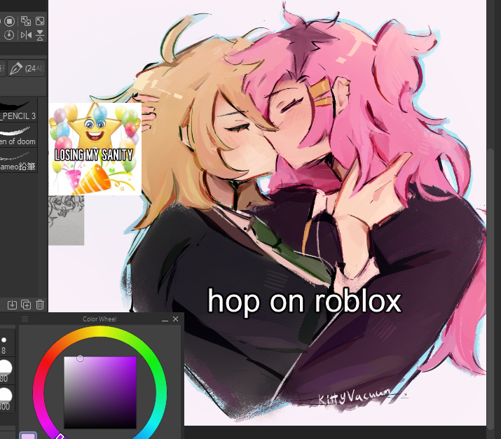 kittyvacuum's tweet photo. the pride month sequel No one asked for https://t.co/EEpspX23LA