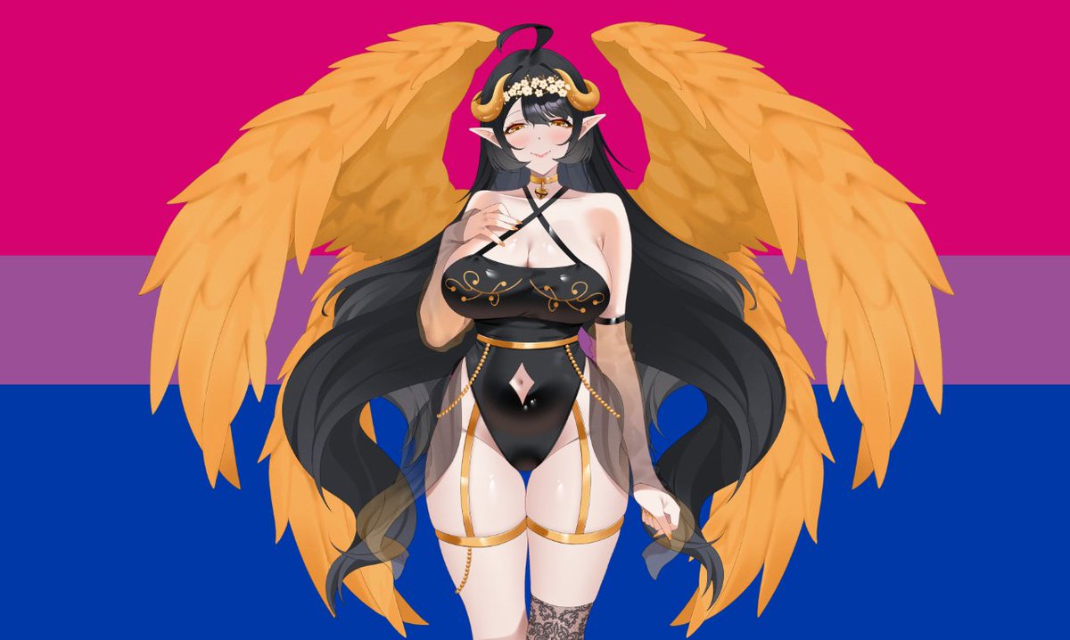 Dronaiya's tweet photo. HAPPY PRIDE MONTH! I'm a very proudly open bisexual woman whose pronouns are she/her. 🌈💖 https://t.co/VKE170zogd