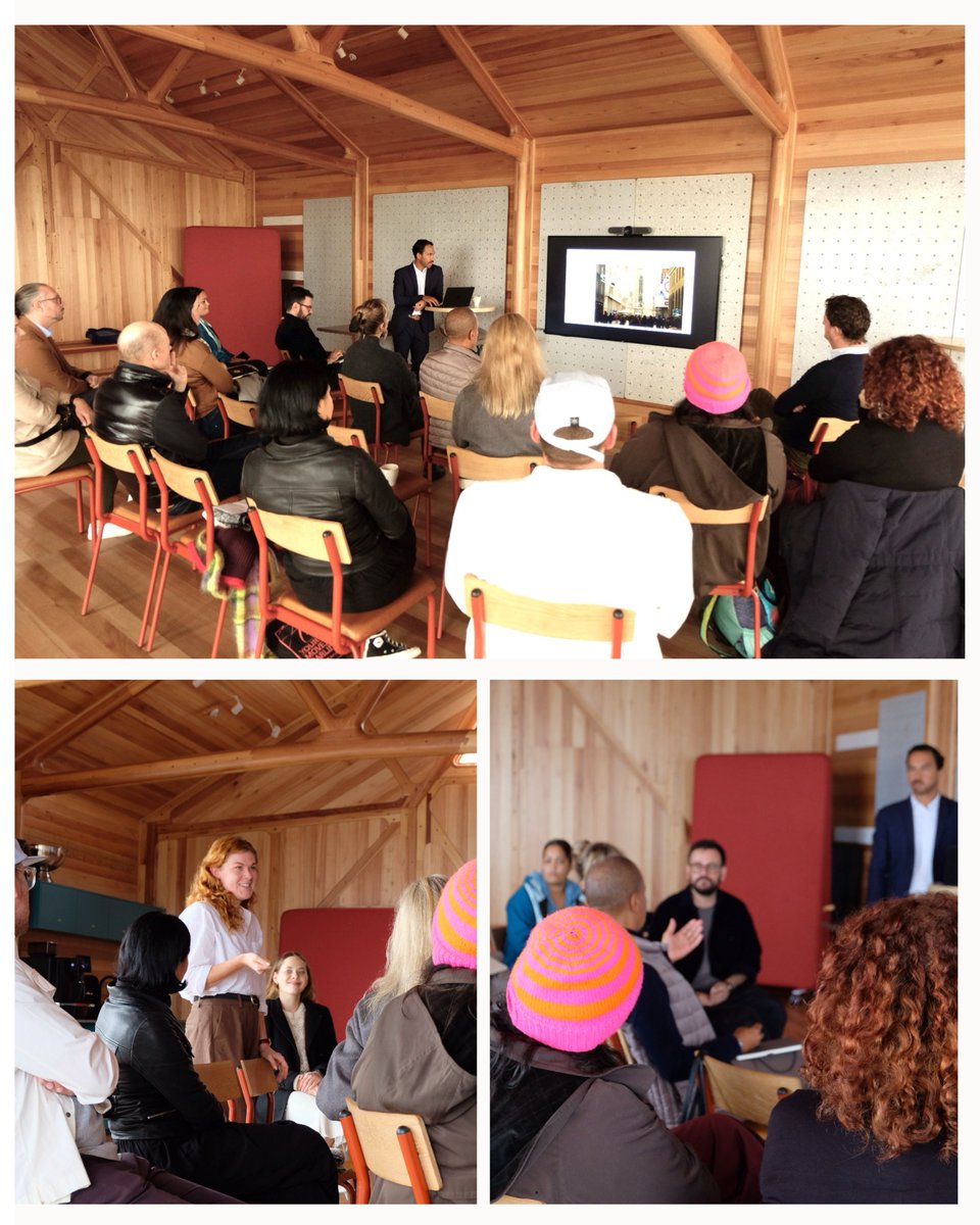 ofuturecities's tweet photo. We partnered with @VandAWaterfront to bring together Ramon Marrades (@placemaking_eu), Jennie Kovalcik, @RashiqFataar &amp; local placemakers. 

Key idea: #placemaking is shifting from short-term interventions into driving long-term impact on a city &amp; community level.

@PlacemakingX https://t.co/G6ZL8murZe