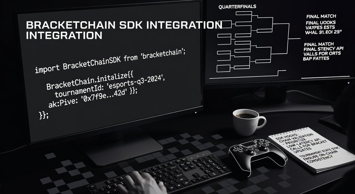 BracketChainXYZ's tweet photo. Want to add tournaments to your game in minutes? 🎮

BracketChain’s SDK makes it easy — just 10 lines of code to set up on-chain brackets with automatic payouts and match verification.

See your game grow with trust and speed. Ready to build? 🚀 #GameDev #SolanaSDK https://t.co/eAc2QLah9m