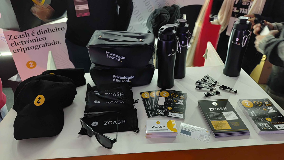 zcashbrazil's tweet photo. A Zcash Brasil está esperando você no @tokennation_io venha nos visitar e conhecer de perto o valor da privacidade!
#privacyisnormal #stayshielded https://t.co/lGnXqv0UOz