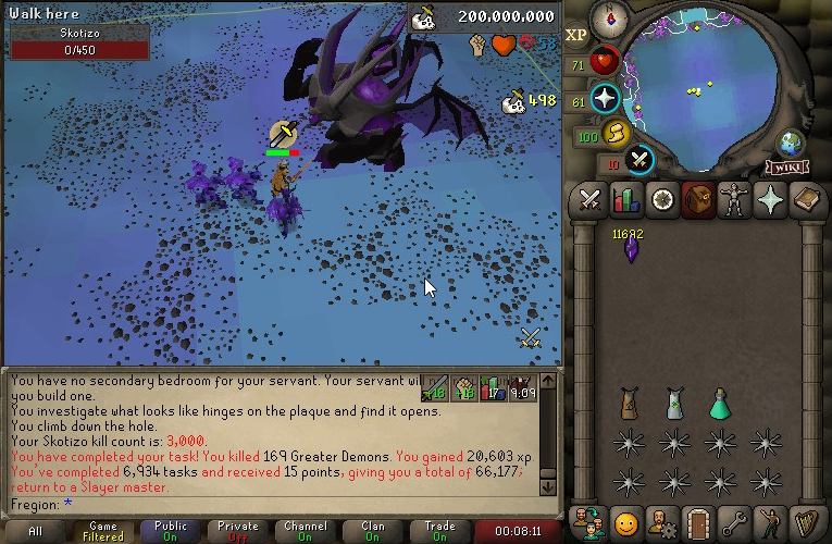 _Adhati's tweet photo. 3,000 Skotizo kills.
200,000,000 Slayer XP https://t.co/NRJoEWN0GS
