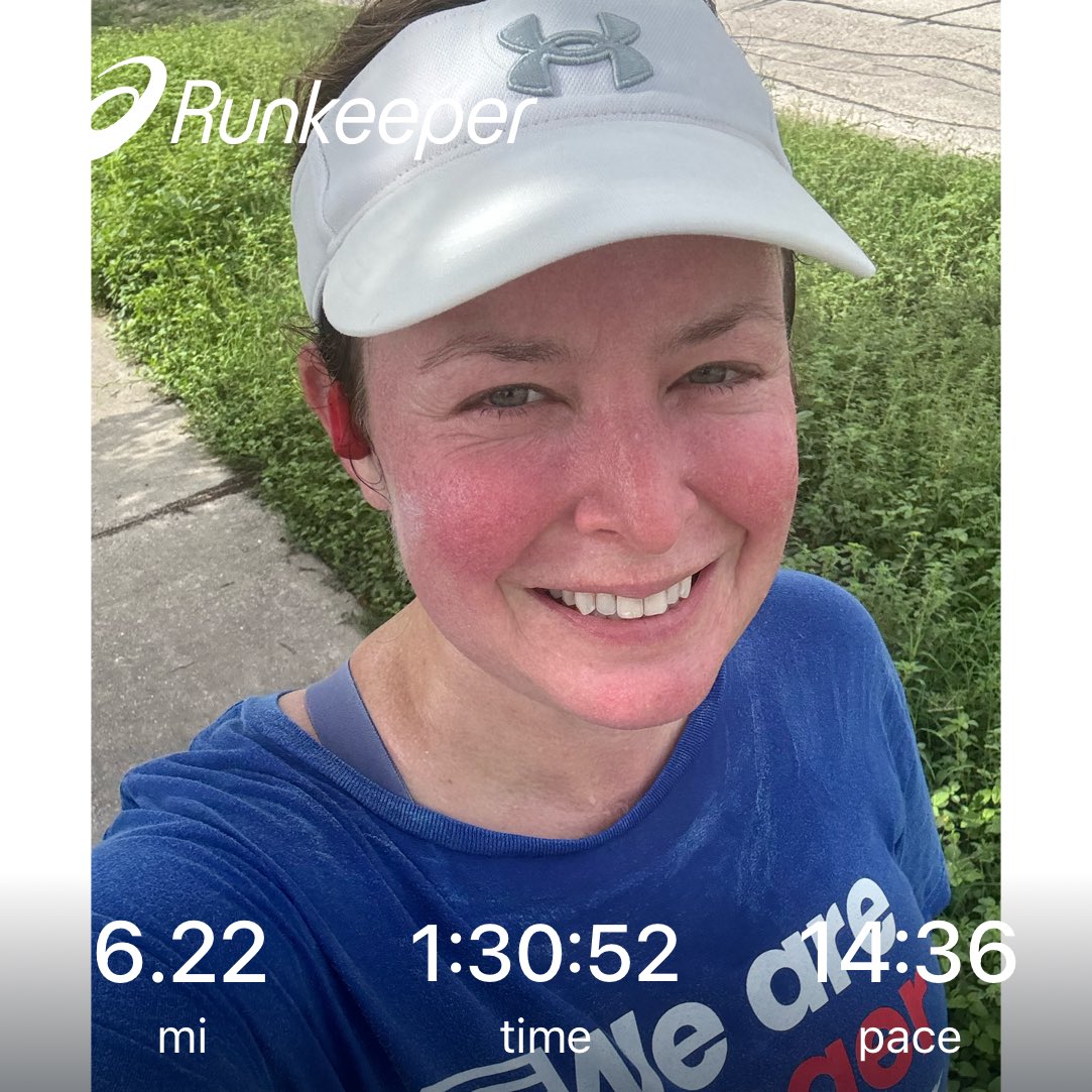 Deitra149's tweet photo. Monday Morning Workout! 10K and 5K Challenge Completed!☑️ #curecancer #cureaging #trainwithrunkeeper✅ #10kchallenge❤️ #5kchallenge https://t.co/iIq59hTqU5