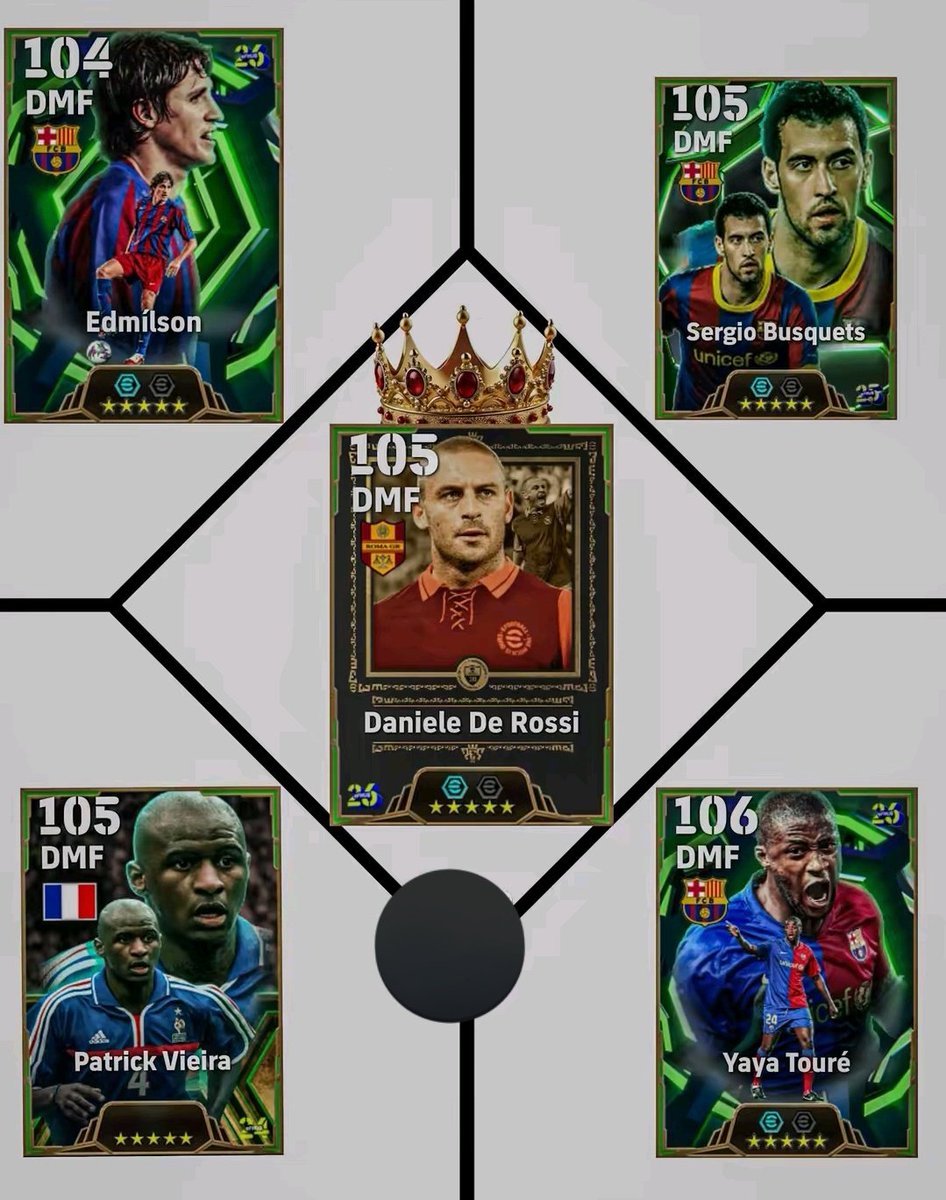 GodswillOs30688's tweet photo. 🚨📢:𝐁𝐑𝐄𝐀𝐊𝐈𝐍𝐆:Is De Rossi the best DMF in efootball 2026?? https://t.co/Vz83xQQ8bz