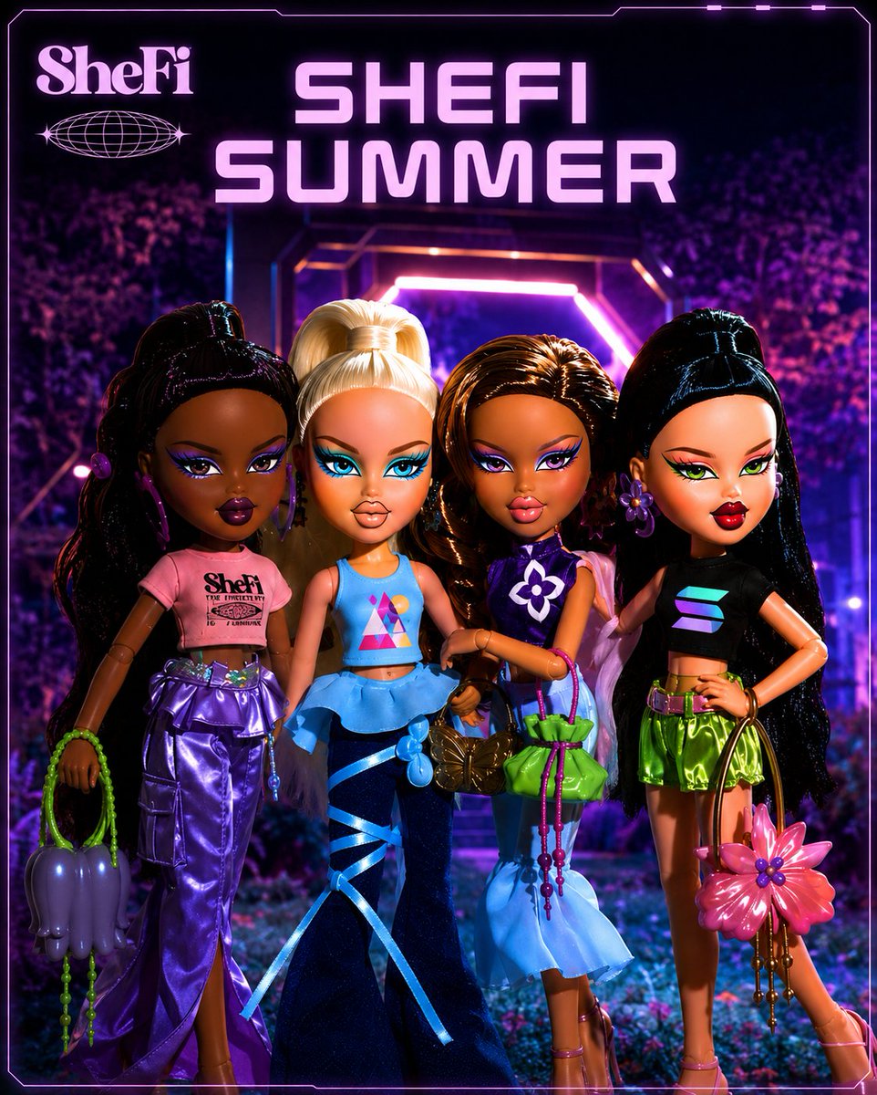 shefiorg's tweet photo. Hot girl summer was about confidence. Shefi summer is about assets. 💵   

Season 17 is NOW open.   

4 weeks to reinvent your career, your finances and understanding of crypto and AI. 

Joined by @solana &amp; @decentraland.

Register below 👇💜 https://t.co/Bw1y4k2K0D