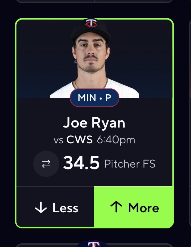 Dee_rose901's tweet photo. 🚨⚾️ MLB POTD #104 ⚾️🚨

*** POTD Record 69-34 ***

📊 No write-up needed ✍️ 

📊 35.5 on Sportsbooks 📚 

LIKE 👍 = Tailing 🏄‍♂️ 

••• For VIP Plays Click Link In Bio ••• https://t.co/BkiSm1PWFg