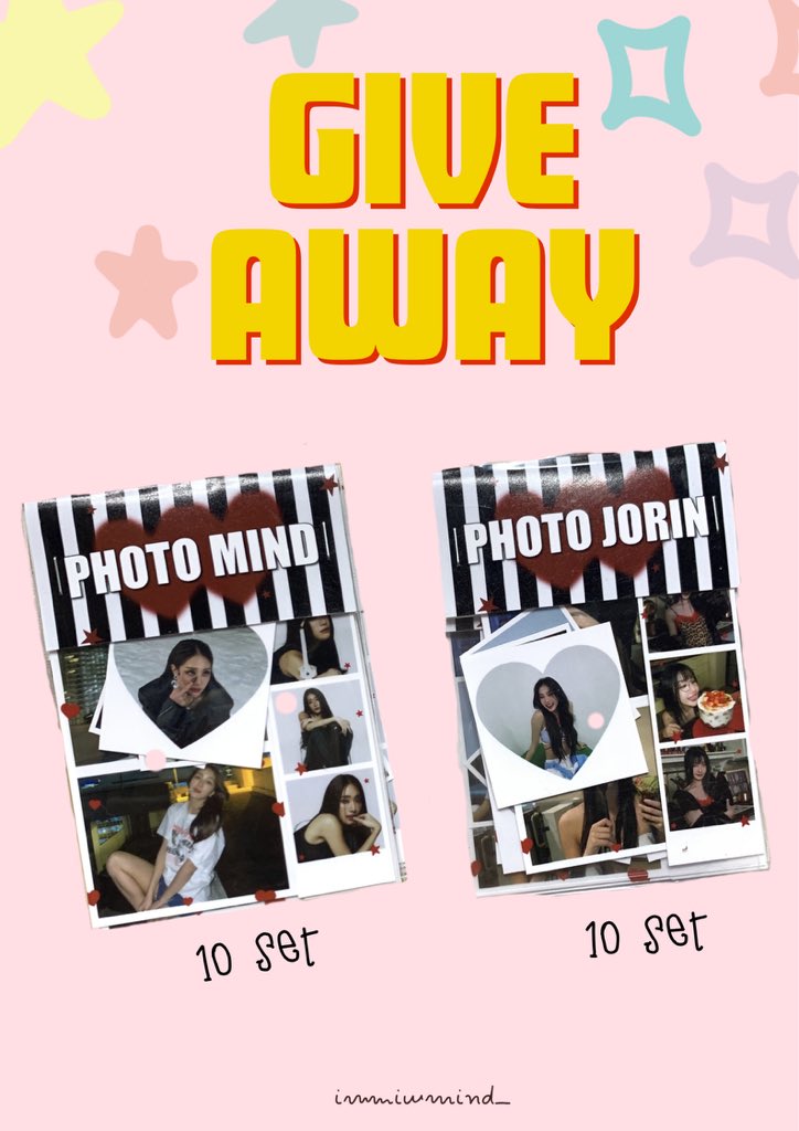 immiwmind_'s tweet photo. ˚⋆𐙚｡ pls RT 𖦹.ᡣ𐭩˚

 ────୨ৎ────

ᢉ𐭩𝗚𝗶𝘃𝗲𝗮𝘄𝗮𝘆 𝗺𝗶𝗻𝗱 &amp; 𝗷𝗼𝗿𝗶𝗻.☘︎ ݁˖

⋆˚࿔ 𝗧𝗵𝗲 𝗽𝗶𝗰𝘁𝘂𝗿𝗲 𝗼𝗻 𝘁𝗵𝗲 𝗯𝗮𝗰𝗸 𝗼𝗳 𝘁𝗵𝗲 𝗰𝗮𝘀𝗲.𝜗𝜚˚⋆
 
𝜗𝜚 Photo Mind 10 set
𑣲𖦹𐙚 Photo Jorin 10 set

🗓️ 6 June 2026
📍Impact arena 
#4EVEUnchainedConcert https://t.co/PzXzGPsG2q