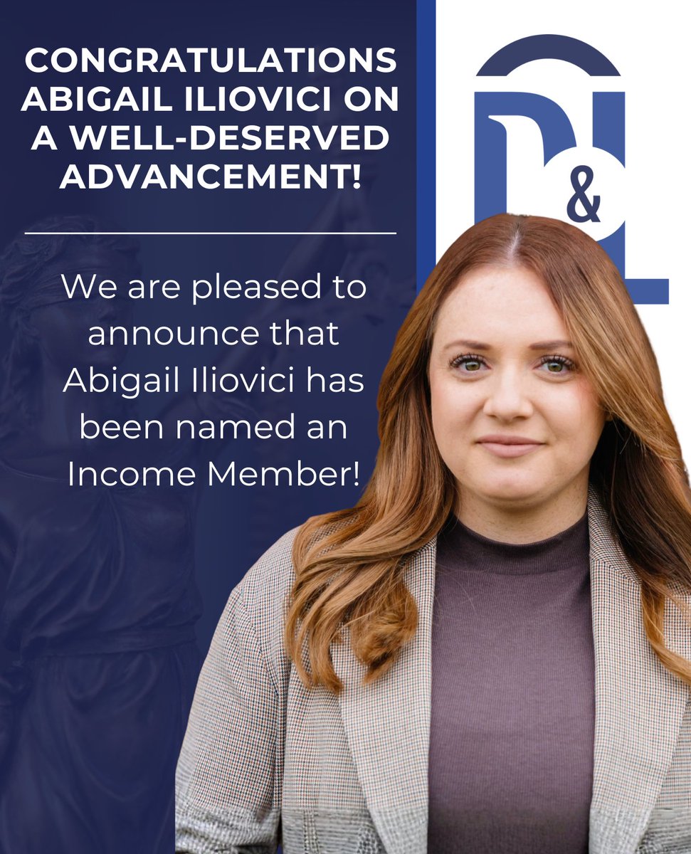 dl_firm's tweet photo. Since joining the firm, Abby has consistently demonstrated dedication to our clients, exceptional legal ability, professionalism and a strong commitment to our collaborative firm culture. https://t.co/r37kMoGBbn