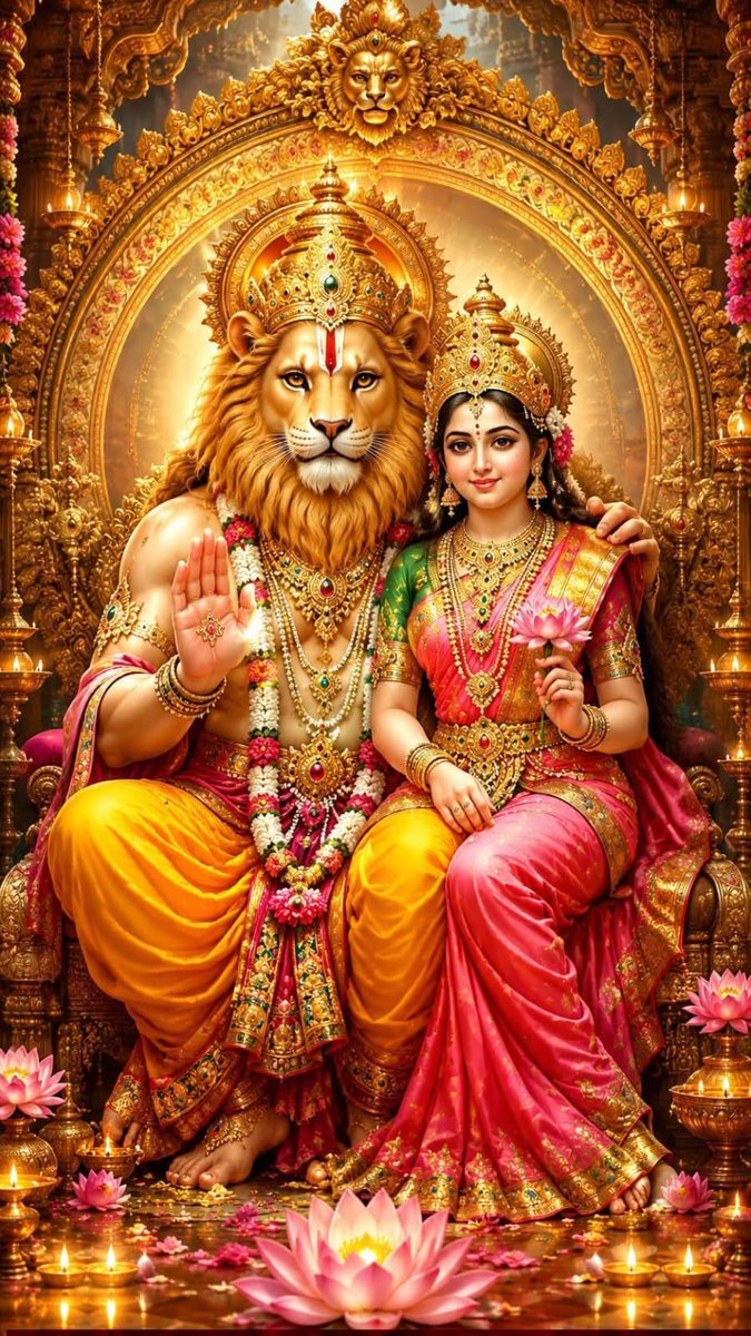 AvaniDhaara's tweet photo. Jai Shri Lakshmi Narasimha Swamiye 🔥🔥 https://t.co/aET3B8AnWx