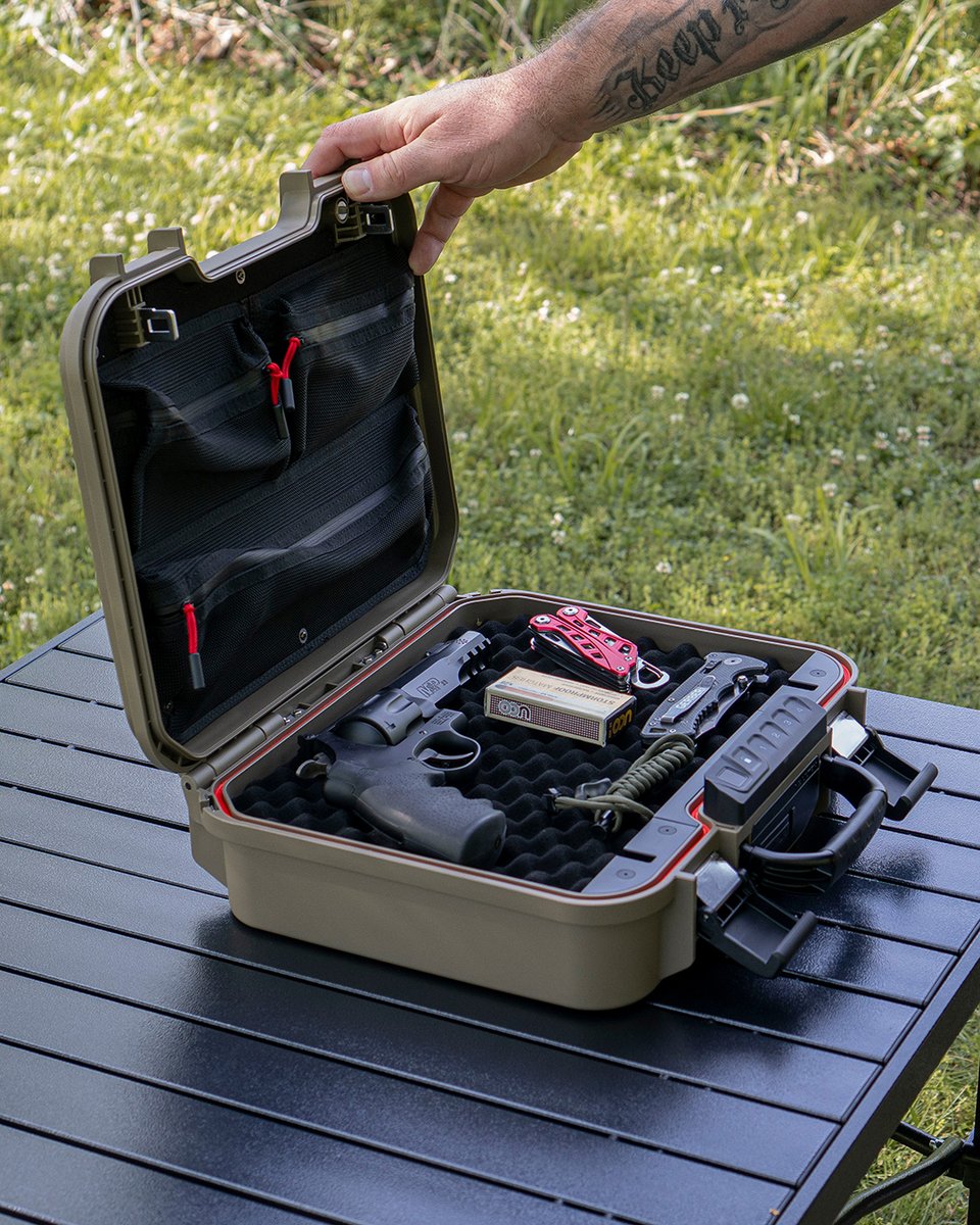 vaulteksafe's tweet photo. LifePod XE is here to store, protect, and transport your pistols, gear, and valuables with unmatched security and style. From the range to the road, LifePod XE is engineered to protect what matters most while adapting to the way you carry.

Now available! https://t.co/6Ho14m3mt6 https://t.co/RooJXH9Orx