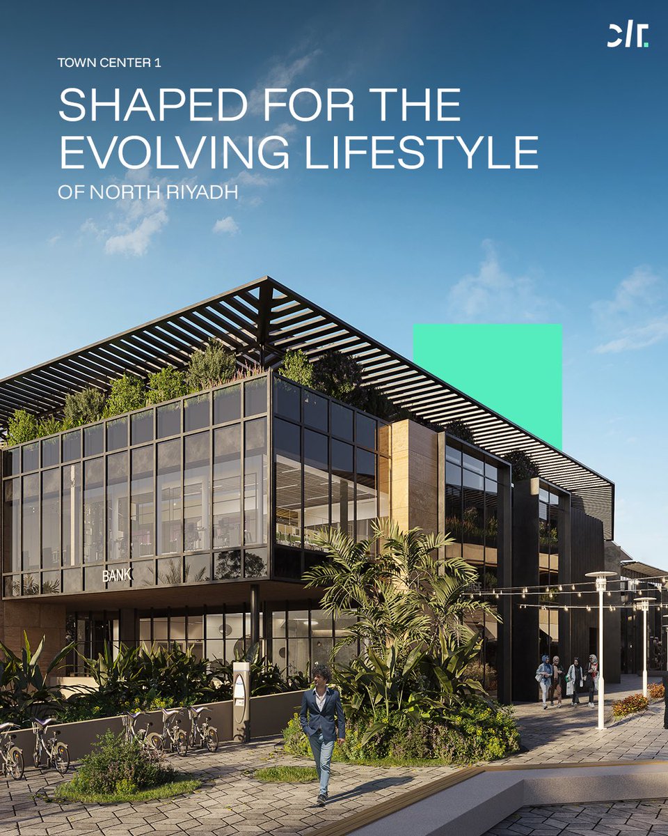 Cleardes's tweet photo. Town Center demonstrates how thoughtful mixed-use design can create more connected, vibrant, and future-oriented communities.

#Cleardes #architecture #saudiarabia #Riyadh #PublicSpaces #Vision2030 https://t.co/lt9m6Sm8OX