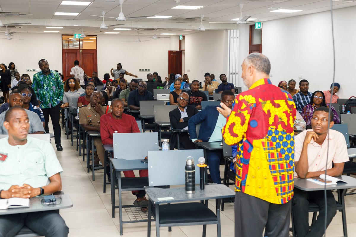 MiDAgh's tweet photo. On 30th May 2026, the Chief Executive Officer of the Millennium Development Authority (MiDA), Mr. Alex Mould, had the privilege of speaking at the University of Professional Studies, Accra (UPSA) School of Graduate Studies Practitioners’ Forum 2026. https://t.co/1xWtDZmDxW