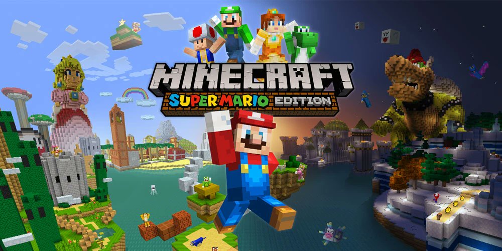 GameChap's tweet photo. I have to say, the Minecraft Super Mario Mash-up Pack on Wii U and Switch was truly excellent.

An updated version of that on Switch 2 would be very welcome. And sell like hotcakes no doubt! https://t.co/HQpZoWr16l