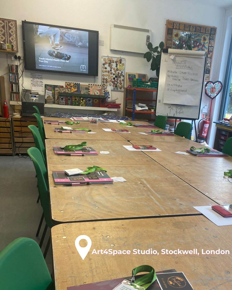 MindPlaySC's tweet photo. 🌟 Become a Youth Mental Health First Aider – In Person 🌟⠀
 📍 @art4space, Stockwell, London⠀
 🗓️ 18&amp;19 June 2026
 🕤 9:30am–5:00pm⠀
 🎟️ Register now to secure your spot: https://t.co/RJH2ghUD7i

#YouthMHFA #MentalHealthFirstAid https://t.co/MysL5VlEsW