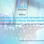 Photo by ISDI - Int'l Special Dietary Foods Industries (@ISDI_org)
