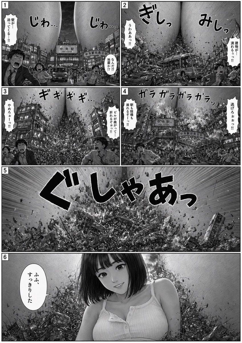 massivegirlfan's tweet photo. 山口さんの裏の姿 (4/5)
#giantess #sizetwitter #aiart https://t.co/HN7KPwcdZx