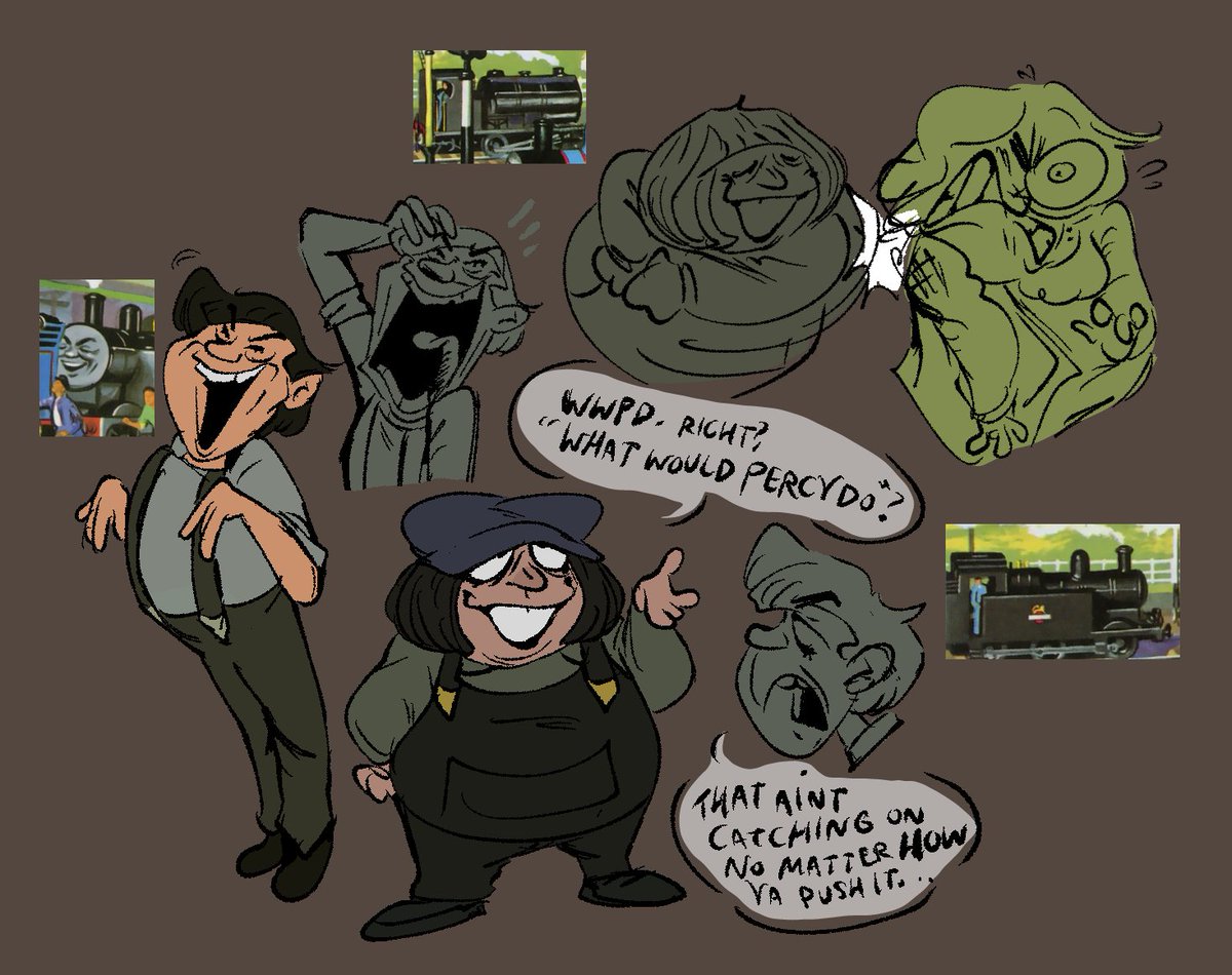 ToadP_'s tweet photo. Percy, Pug, and Jinty
and those silly things https://t.co/KUg8c5Pwu6