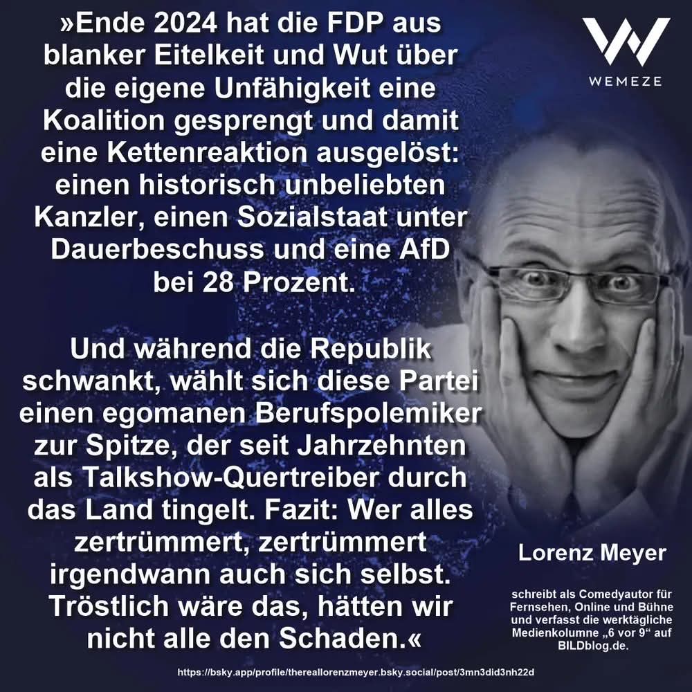 Carinschen's tweet photo. @fdp_berlin @KubickiWo @Meyer_FDP @welt https://t.co/0C06fNmTW9