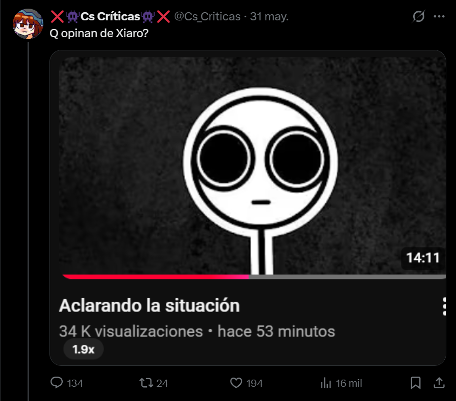 ❌👾Cs Críticas👾❌ tweet media