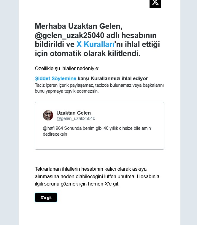 Uzaktan Gelen - Yedek tweet media