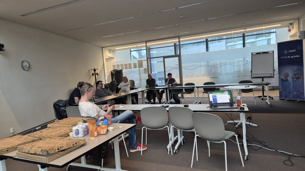 larstr's tweet photo. Second meeting of @NorwayVMUG in Trondheim. First session is a good security really through by @vali_cyber https://t.co/UF1r1RhD9j