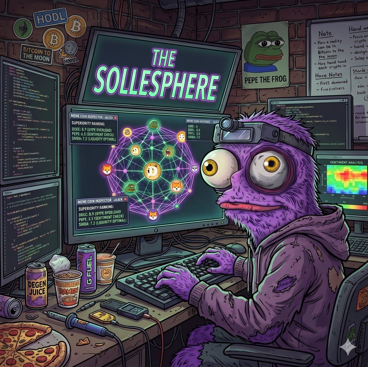 sollememe's tweet photo. Imagine if the #SOLLESPHERE was your one-stop-shop for all things Alpha?

👀👀

Eyc4ozMWwUxBUTK61MTjzLBjSWWWNqqc8sjTF3Gfbonk

$SOLLE #SOLLE #SOL #SOLANA #CRYPTO #DEFI #MEME #ALPHA #IS_SOMETHING_HAPPENING #?? https://t.co/HlHFeOyj0e