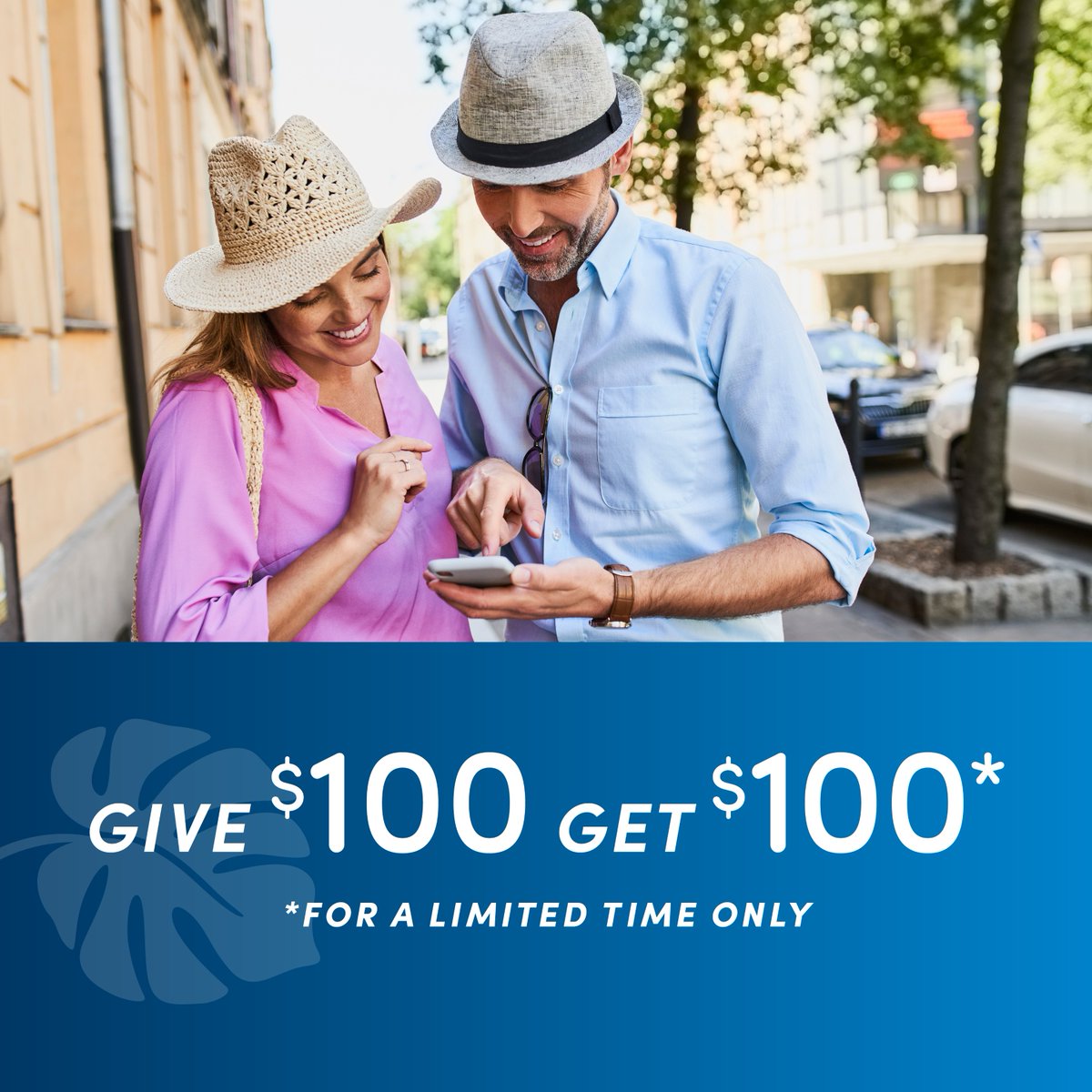OneNevada's tweet photo. Good friends = extra cash. For a limited time*, refer your friends to One Nevada and you could BOTH score $100 when they open a checking account and meet the program requirements. Easy to share. Even easier to love. 💸✨https://t.co/ZFPbqd50B9 https://t.co/xEwk2lXg7O