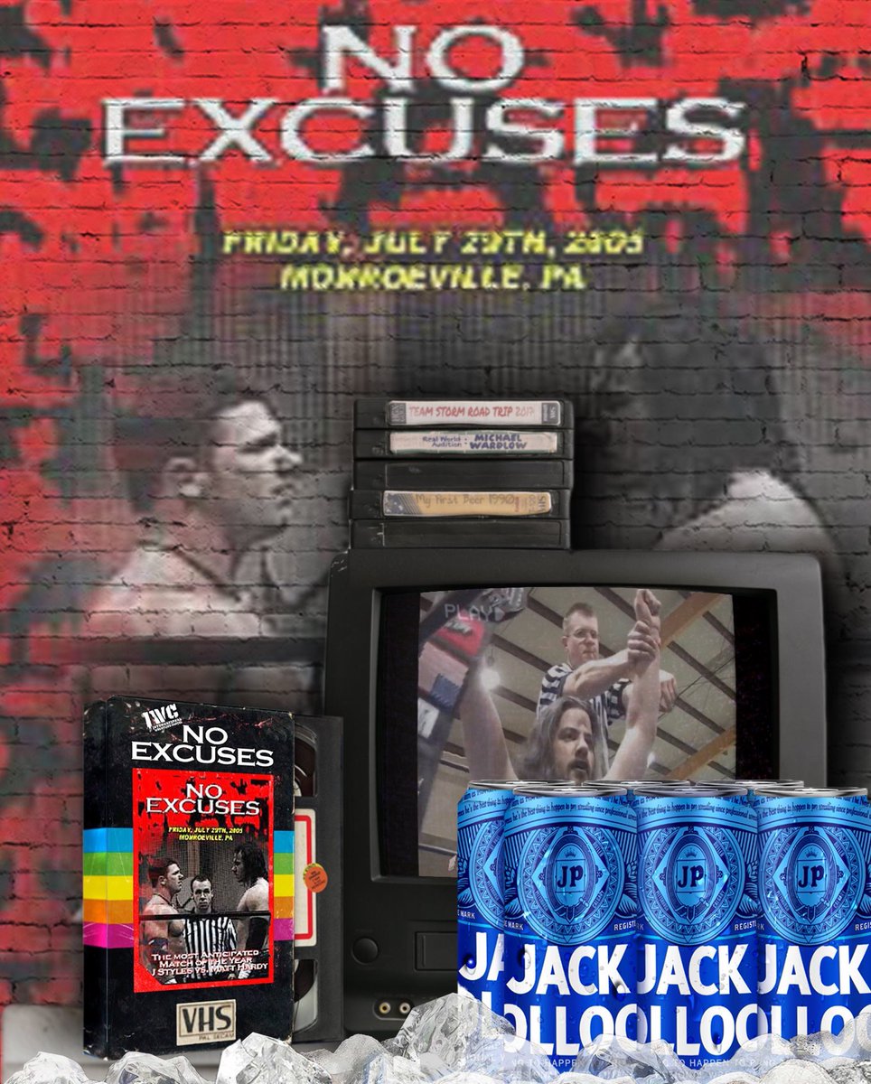 TruePrinceOfPro's tweet photo. @JPollsBeard A fun reference I tried to do with the graphics for this series was using the VHS tapes &amp; the old school TVs as like a callback to the Six Pack with Jack graphics that you did back in the day! Those were really such fun streams &amp; I always hope we can get a revival at some point! https://t.co/X1B7WIesav