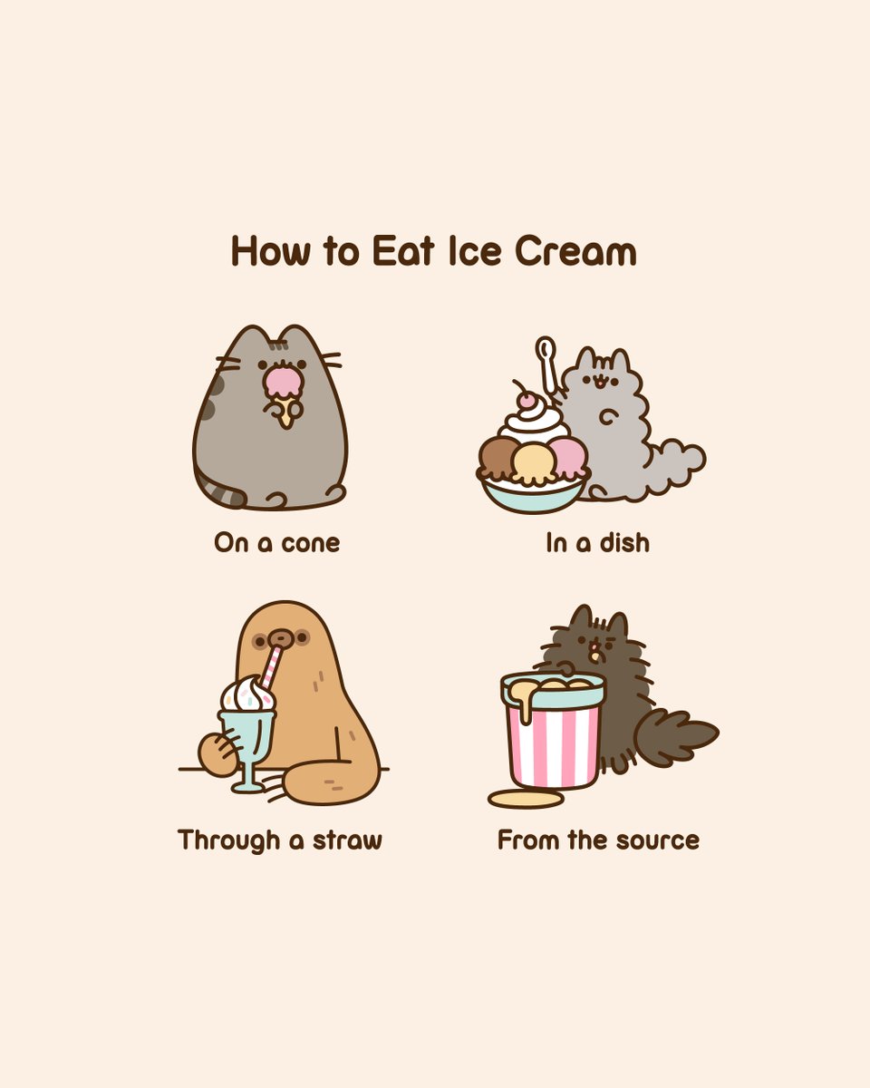 pusheenbox's tweet photo. A little sweet treat 🍦 https://t.co/mrSNqjyIC4