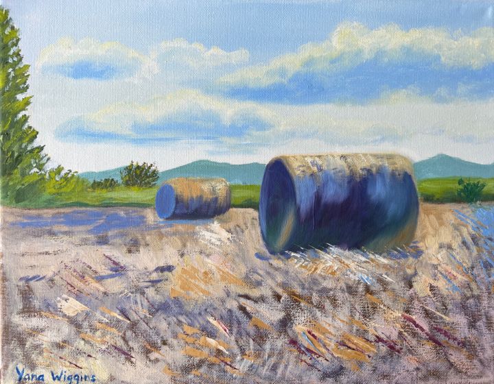 Paintmeplus's tweet photo. Art of the Day! "Country escape". Buy at: https://t.co/uUBTZ78jrv https://t.co/P4GxHC2WZT