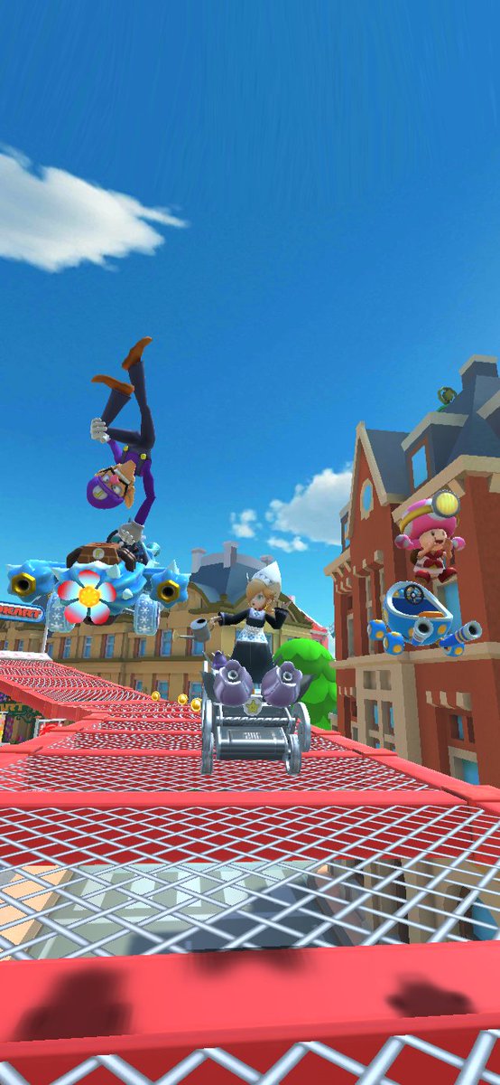 AlvinSa50495218's tweet photo. Rosalina Volendam &amp; Toadette Explorer in a Amsterdam Drift 2 with Waluigi and Wario before the end this Spring Tour 2025 

#MKTPerfectShot #rosalina #princessrosalina #waluigi #toadette #wario #supermario #mariokart #mariokarttour #nintendo https://t.co/UJ7EIzctg4