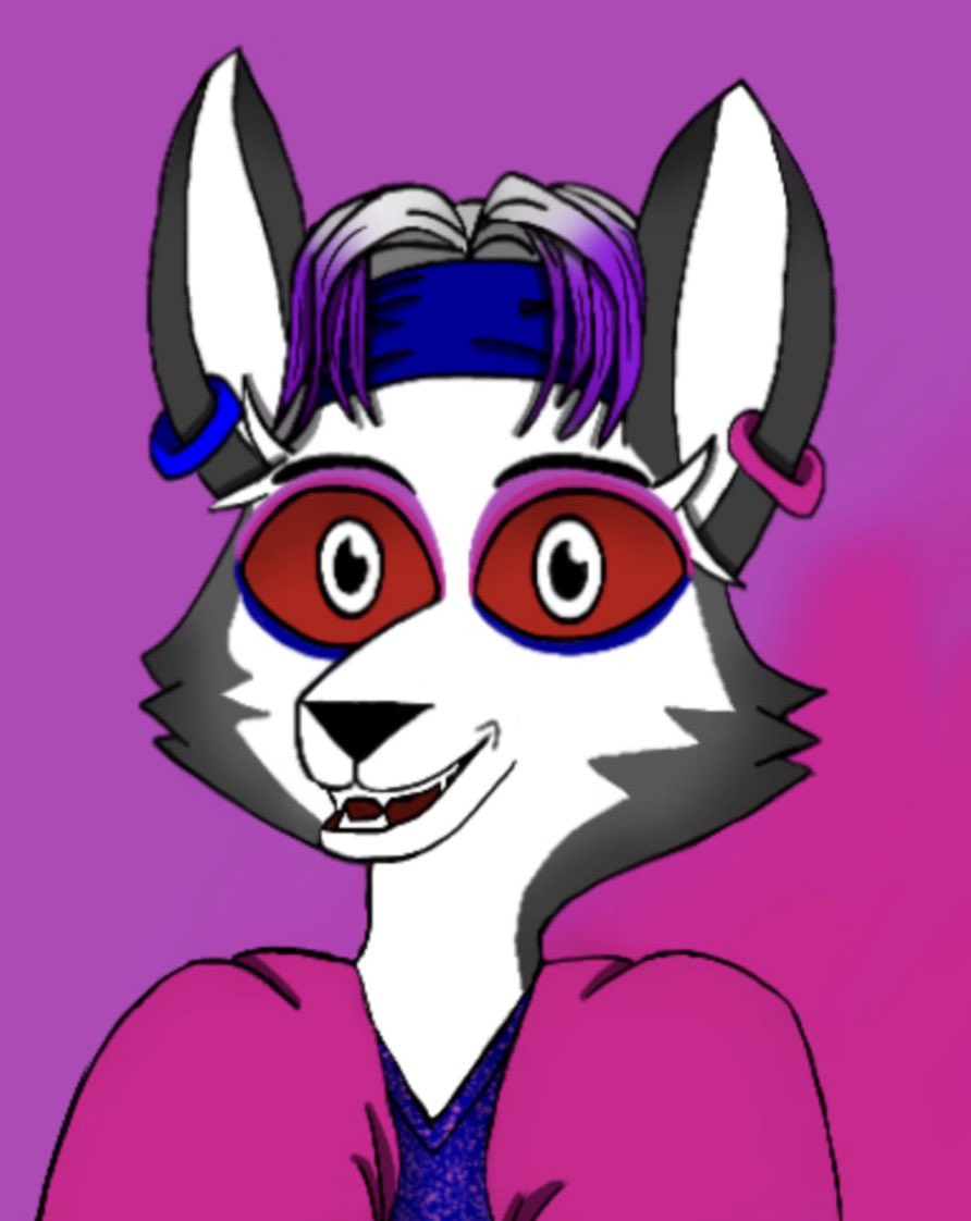 simy_TheHound's tweet photo. “Happy Pride Month everyone!” 
 🩷💜💙 https://t.co/Iur6AiCAdk