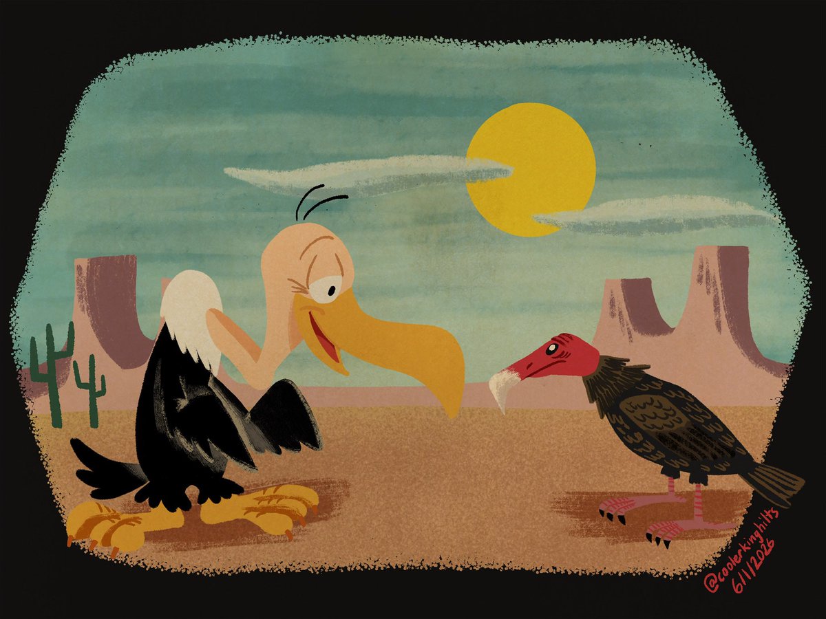 coolerkhilts2's tweet photo. LOONEYUNE 2026 - #bobclampett
It’s that time once again, and like with last year’s drawing challenge, I’ll only do a select number of prompts.
#looneyune #looneyune2026 #looneytunes #beakybuzzard @DAlvarezStudio https://t.co/QwjHNt4OWt