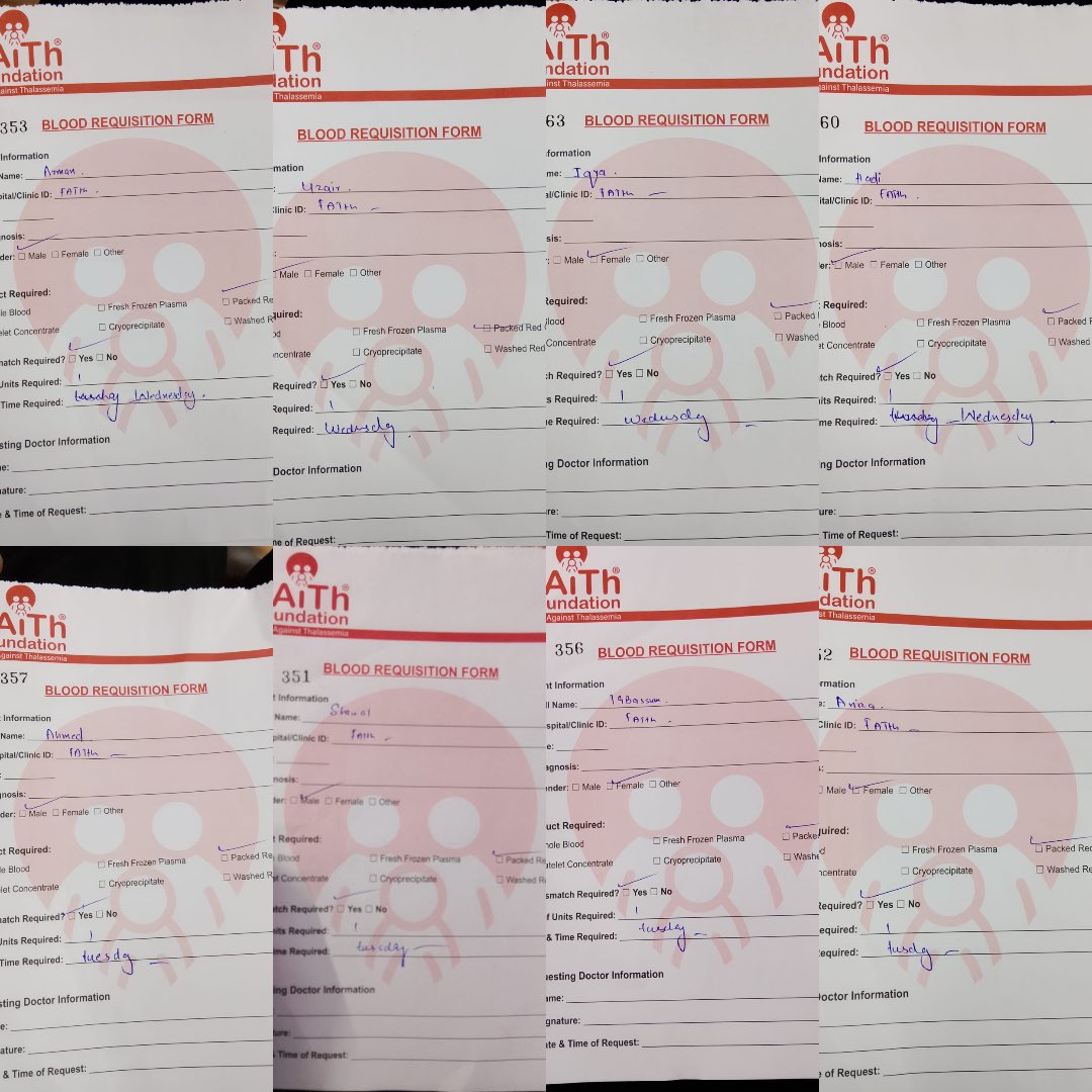 blessedAyesha's tweet photo. Tomorrow &amp; day after tomorrow total 8 blood transfusion are scheduled..
These all are dependent on blood donations..
Your donations make this possible - Donate Blood Save Lives
Each transfusion cost is 5000
You can sponsor a child transfusion &amp; be a reason for their smile 😊 https://t.co/UL4Zf0VeYF